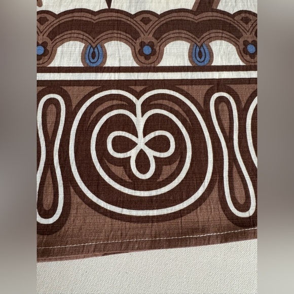 Bohemian Tropical Print Loose Fit V-Neck A-Line Spaghetti Straps Cami Dress - Picture 5 of 9